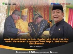Tuanku Tengku Muhammad Roem Dinobatkan sebagai Raja Luhak Kunto Darussalam